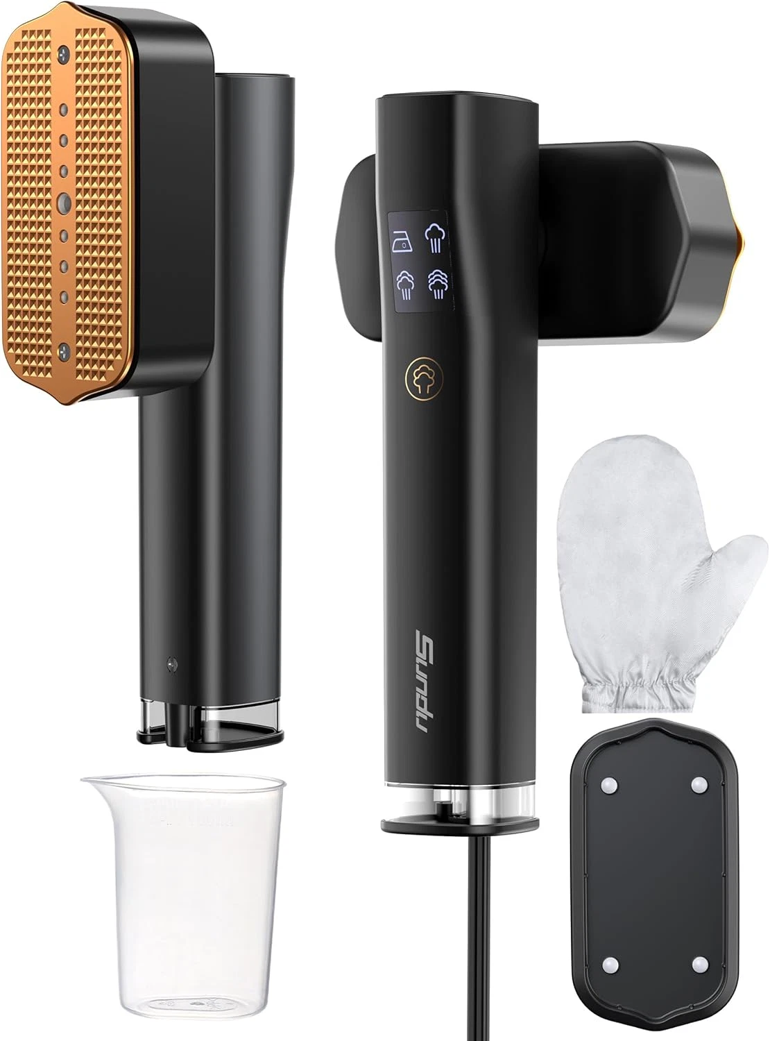 Travel Steamer for Clothes,15S Fast Heat-Up Portable Iron,35Mins Runtime & 100Ml