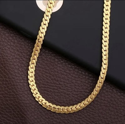 JFL Diamonds & Timepieces 18K Gold 24 Cuban Link Necklace