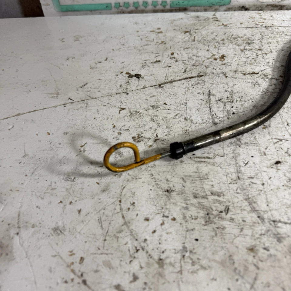 89-90 Nissan 240sx Engine Oil Dipstick & Tube S13 KA24E KA24 KA - Imagem 2 de 4