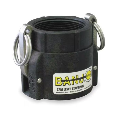 5 of 2" Banjo Poly Cam Lever Female Coupler - 2" Female NPT USA MADE 200D Farmer - Picture 1 of 1