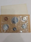 1963 Canadian Proof-like Mint Set 6 Coin Set With Envelope 80% Silver