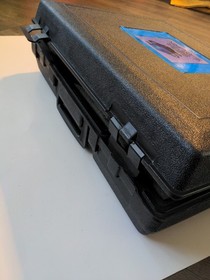 Sega Saturn Console Blockbuster Rental Case / Vintage 90s System Travel Case 