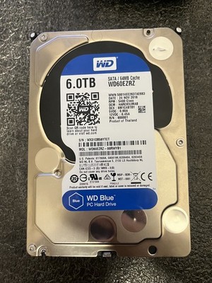 Western Digital WD60EZRZ,24.Nov 2016 WD Blue 6TB, (18 Betriebsstunden!!!)
