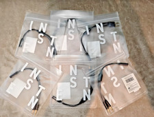 6 Braided Headphone Splitter for Computer, 3.5mm Female to 2 Dual 3.5mm Male