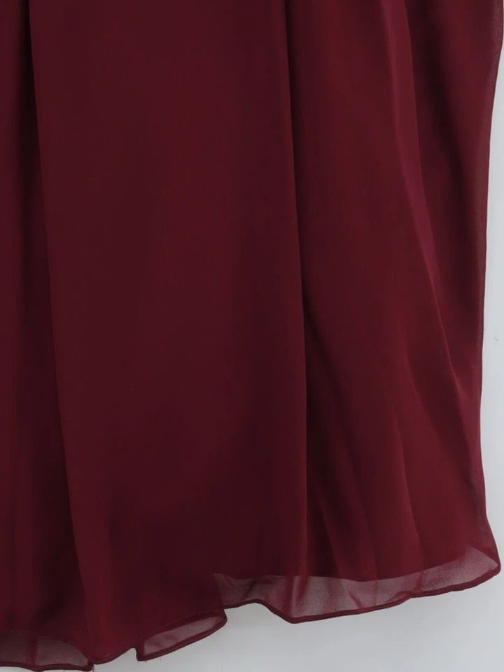 B2 Maxi Dress UK16 in Red - Image 4 of 4