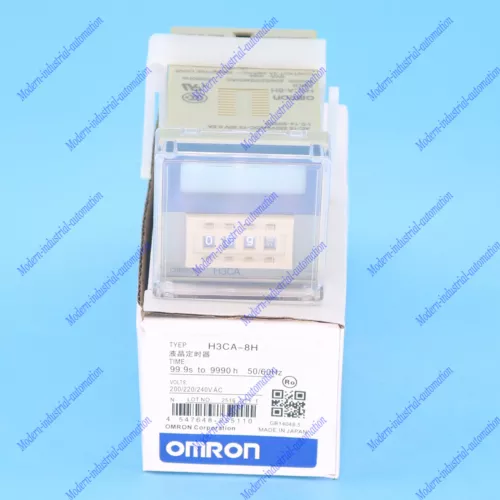 New IN BOX Omron H3CA-8H Solid-State Timer Relay 200/220/240VAC FAST SHIP#XR