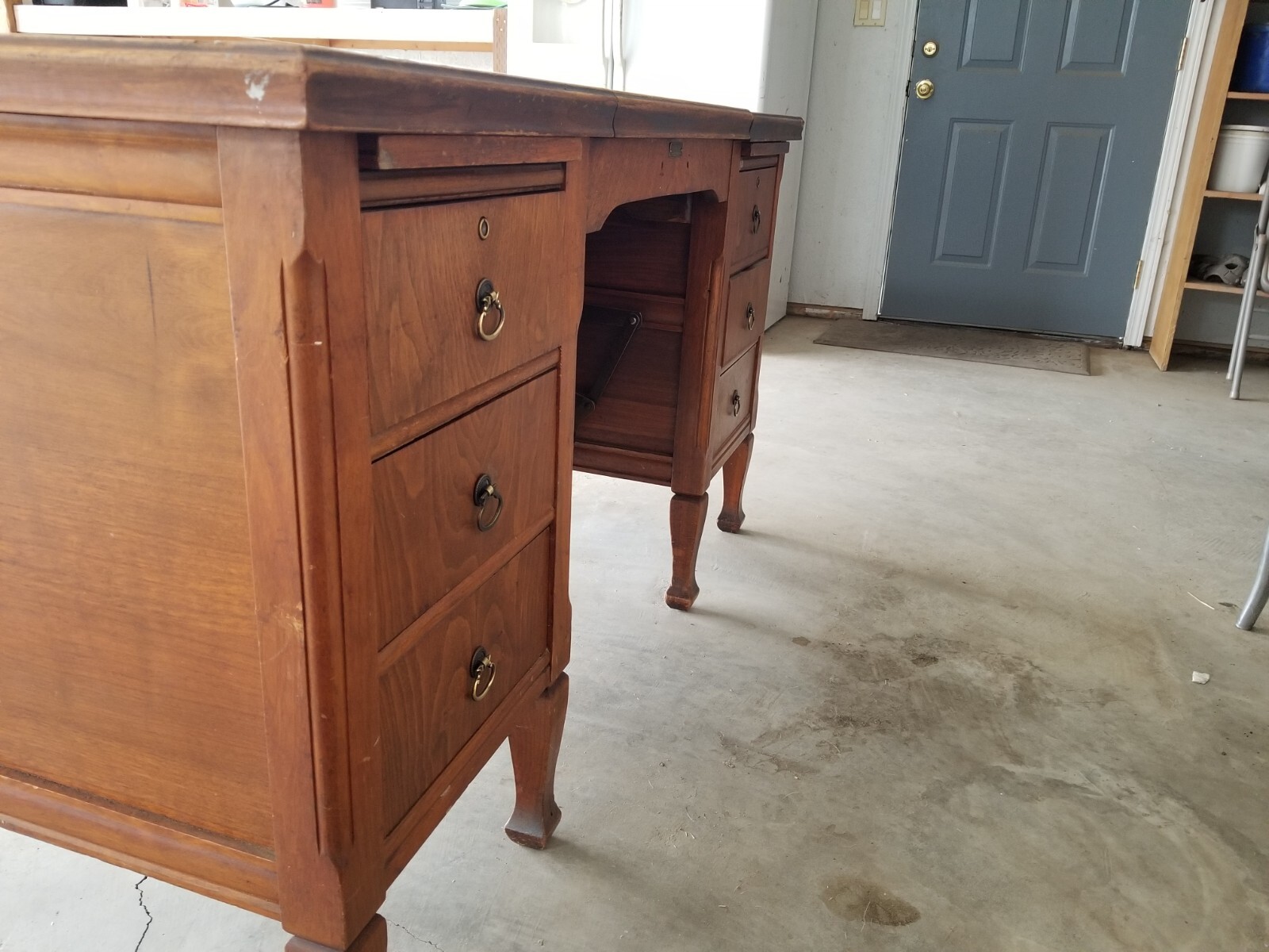 1920's Gunn Lino Top antique desk eBay