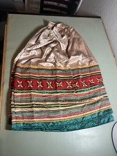 Seminole Native American Patchwork Skirt Women  s Vintage Hand Made