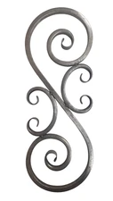 Decorative Steel Scroll Tubing Panel, Weld-on Gate and Fence, Multiple Designs
