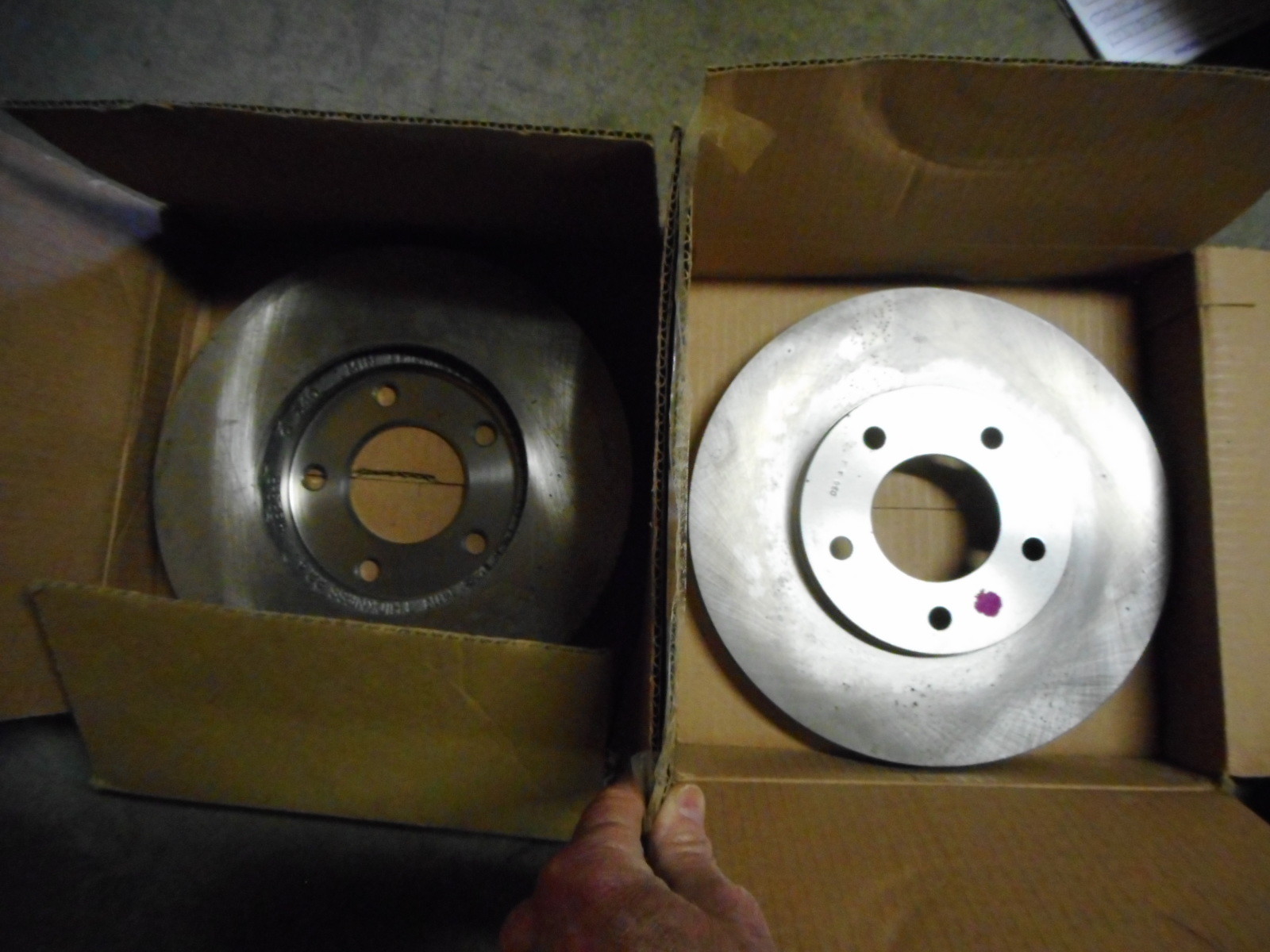 Genuine MoPar Front Brake Rotors (2) 199195 Caravan / Voyager P/N