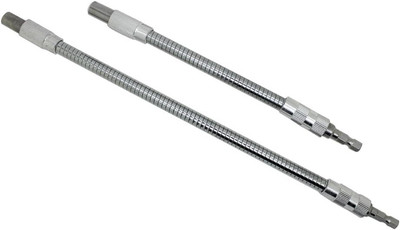 2Pc Flexible Extension Drill Bit Holder Flex Shaft Impact Driver for Hand Ratche
