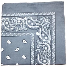 Paisley Bandanas Unisex 5-Pack 100% Polyester Lightweight and Durable Design