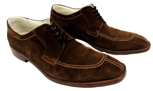 Suede Summer Oxford - Hugo Boss - Size 9 HUGO BOSS Oxford Suede Dress Shoes for Men for sale | eBay main image 3