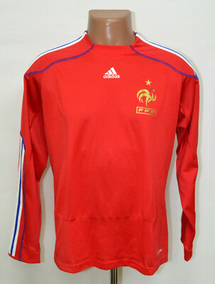 France 2009/2010 Player Issue Away Football Shirt Adidas Size L