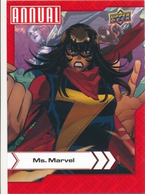 #64 MS MARVEL 2022-23 2023 Upper Deck Marvel Annual X-MEN