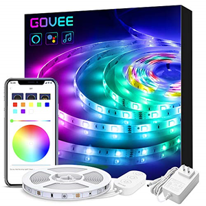 Alexa LED Light Strip, Govee WiFi APP Control 16.4ft Smart ...
