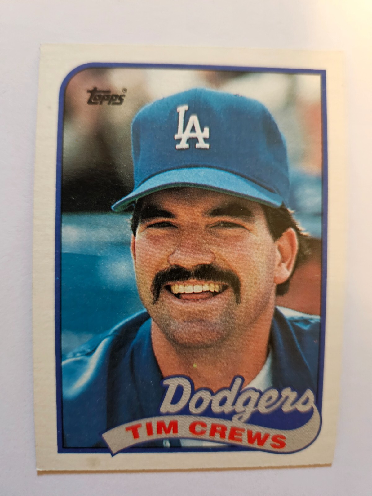 1989 TOPPS TIM CREWS #22 NM
