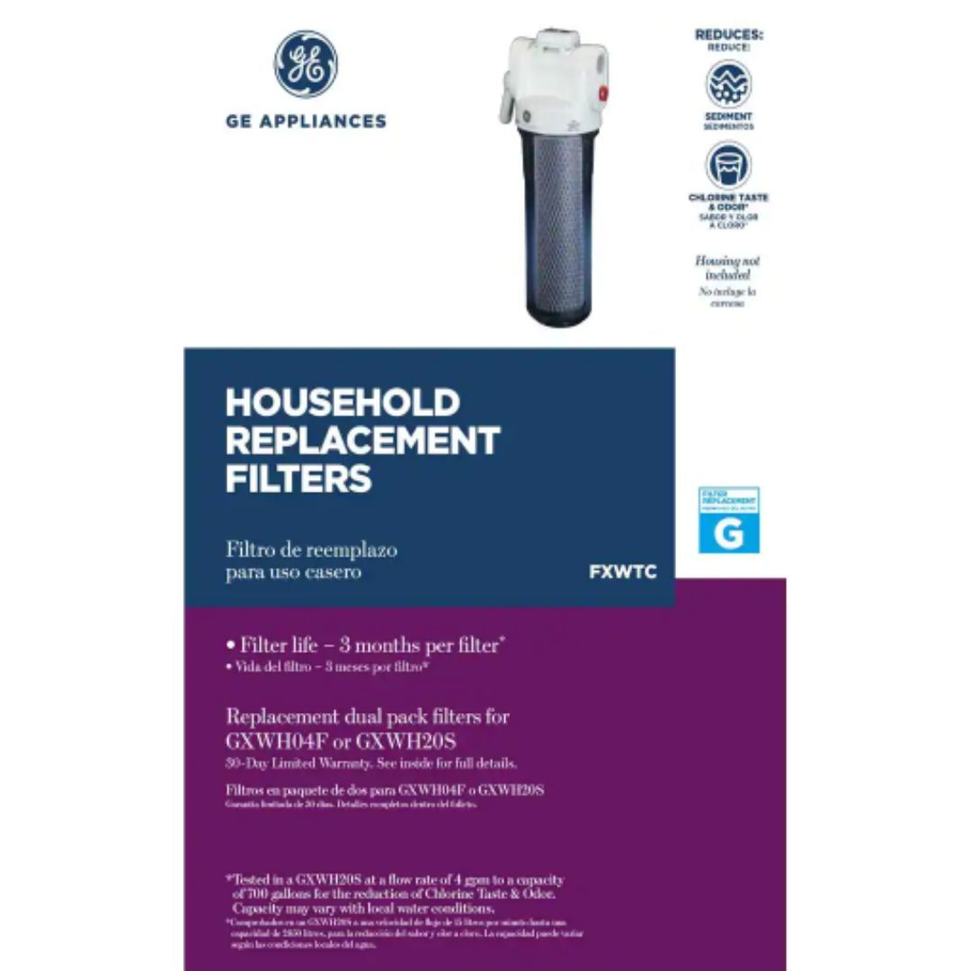 Pyle Replacement Water Filter Cartridge For NutriChef PKHTWTR46 - Triple Pass Filtration