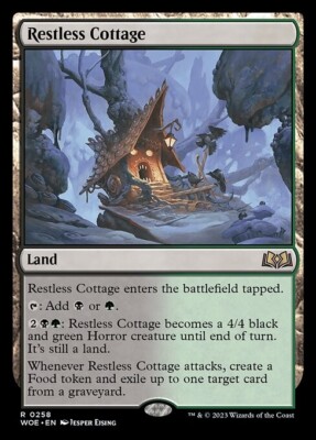 *MtG: RESTLESS COTTAGE - Wilds of Eldraine Rare - magicman-europe*