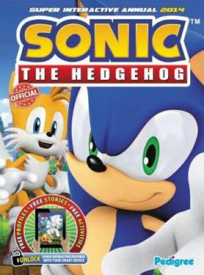 Sonic The Hedgehog Super Interactive Annual 2014 - Hardcover - VERY GOOD