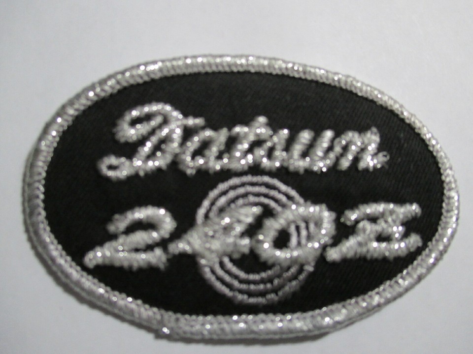 Datsun 240 Z Patch Sport Roadster Hot Rod Muscle Car Original NOS