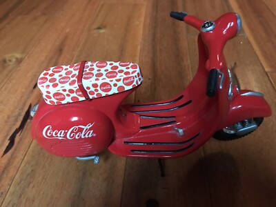 COCA COLA LIMITED EDITION DIE CAST RED MODEL PEDAL VEHICLE SCOOTER