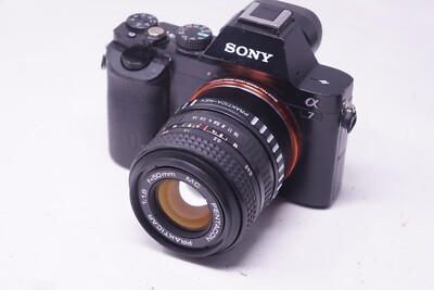 SONY E MOUNT ADAPTIERT 50MM F1.8 Pentacon PRIME LENS ALL A7 NEX,A6000