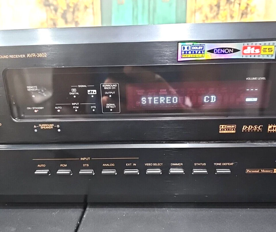 Denon AVR-3802 Precision Audio AV Surround Receiver - Image 3 of 4