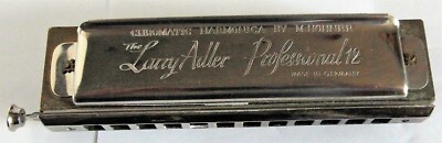 Larry Adler Profession.12 Chromatic Harmonica by M.Hohner,in OVP,made in Germany