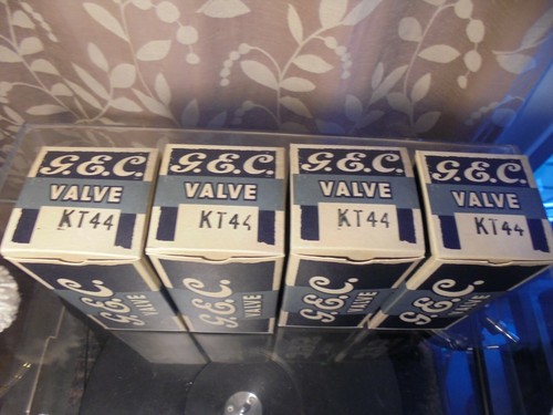GEC KT44 VT 75B KT66 QUAD OF BRITISH VINTAGE NEW OLD STOCK MILITARY VALVES TUBE - Picture 5 of 11