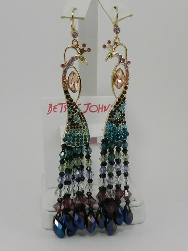 betsey johnson peacock
