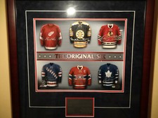 Hockey Legends Original Six Signed Howe Orr Hull Sittler Giacomin Beliveau NHL
