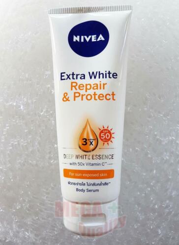 NIVEA BODY UV Whitening Serum SPF 50 PA++ Vitamin C 95% Sunscreen Protect 180ml - Photo 1/2