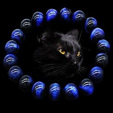 Tiger Eye Bracelet Men Women Elastic Gemstone Natural Stone Beads Stretch Unisex