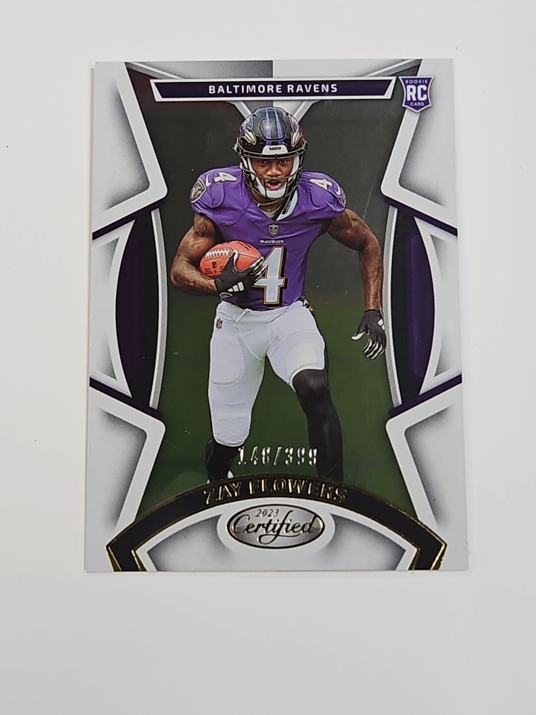 Zay Flowers 2023 Panini Certified RC /399 Baltimore Ravens SP