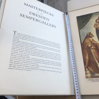 Meisterwerke der Kunstgalerie Dresden 10er Set Drucke im Ordner