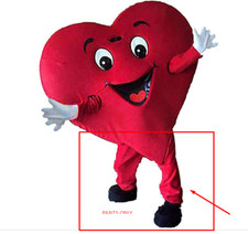 Red Mascot Costume Pants Elmo PJ Mask Party Birthday Cosplay REGULAR PANT ONLY 