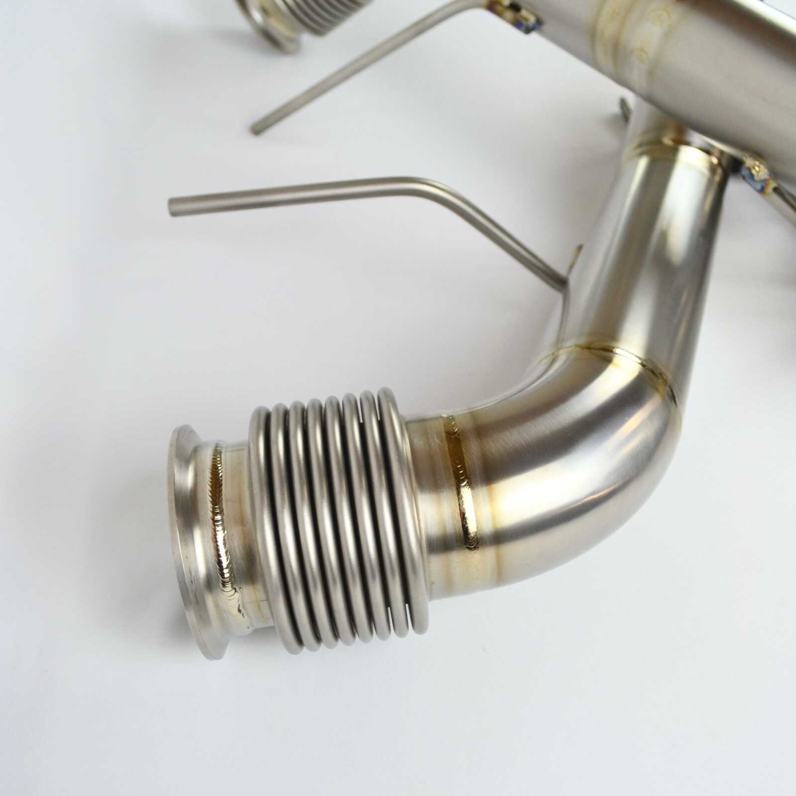 Mclaren 720S coupe / Spider  Titanium race exhaust system RAW finish