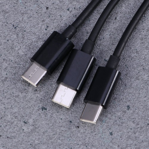 3 Pcs Type Headphone USB to 3.5mm Type-c Data Cable Jack Adapter - 第 11/11 張圖片