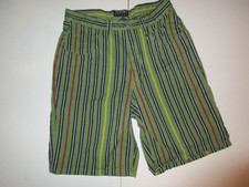 Vintage Esprit Striped Shorts Women's size 11/12 Juniors Cotton