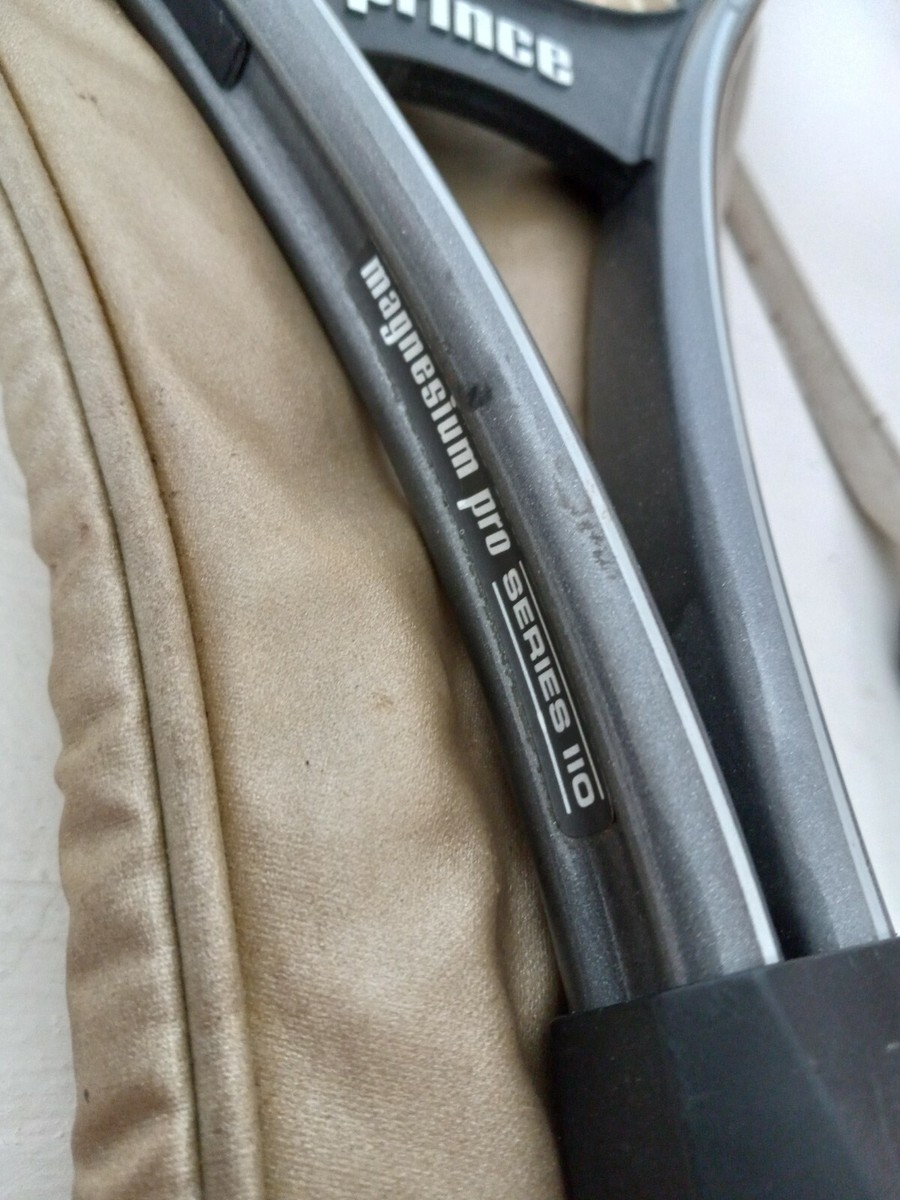 RARE! Prince Magnesium Pro 110 Tennis Racket Grip 4 1/2 GD