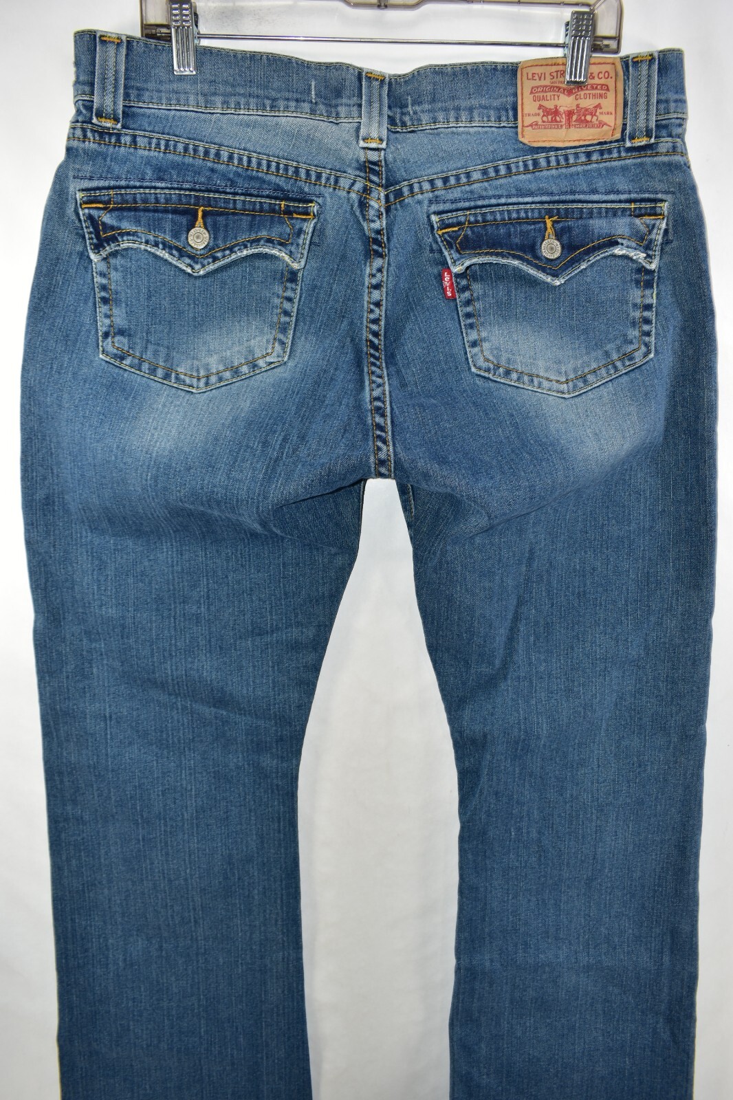 Levi's 542 Low Flare Flap Pocket Jeans Womens Size 16… Gem