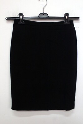 Marella Damen Rock Größe 40 Skirt Woman Logo Polyester schwarz