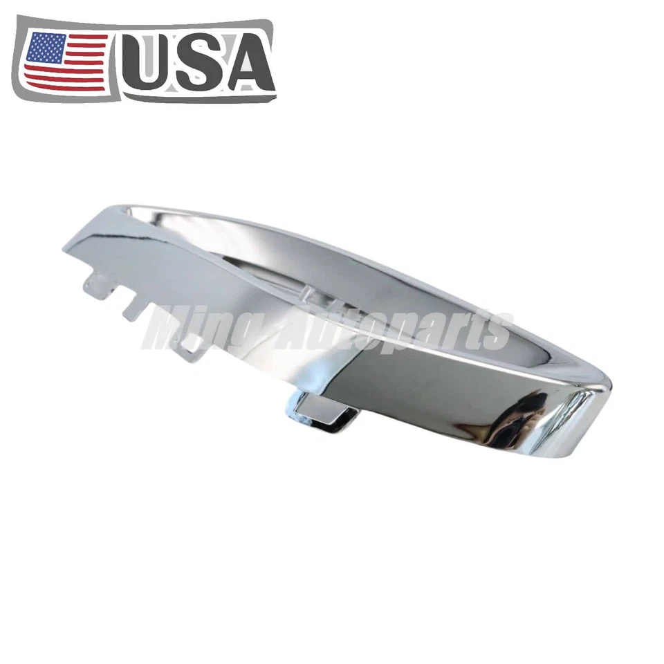 1 Pair Bumper Trim Chrome For Mercedes-Benz 2019-2022 A220 2018 E400 2021 E350 - Image 2 of 4