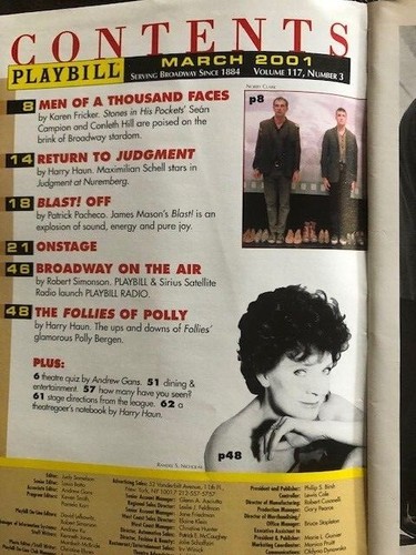 Broadway, Off Broadway & Try-Out Playbill - Picture 103 of 728