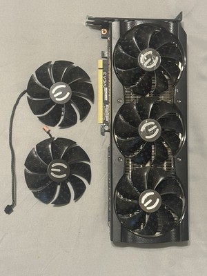 EVGA RTX 3080 XC3 Ultra Gaming 10GB GPU + Extra OEM FANS