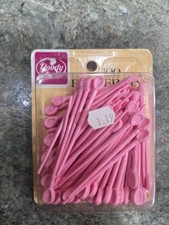 Vintage 1982 Goody Roller Pins Pink Plastic 100 PIECES Made In USA NEW NOS 1977