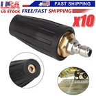4.0GPM High Pressure Washer Rotating Turbo Nozzle Spray Tip 4000PSI 1/4" Quick