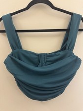 Windsor Green Corset Top Size Medium