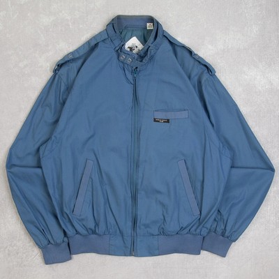 Vintage Utility Bomberjacke Medium Herren 90er Blau Workwear
